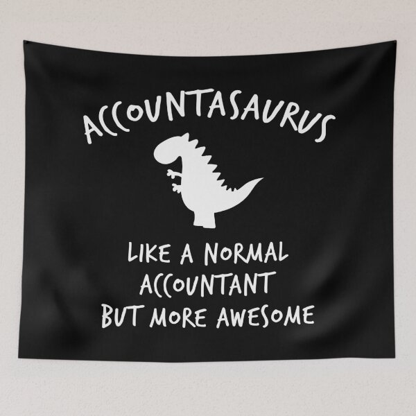 Item preview, Dino Accountant Accounting designed and sold by Turie.