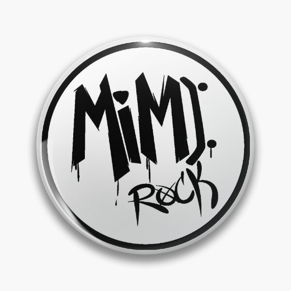 Artikelvorschau, Schwarzes Mimi Rock-Logo entworfen und verkauft von mimirocker.