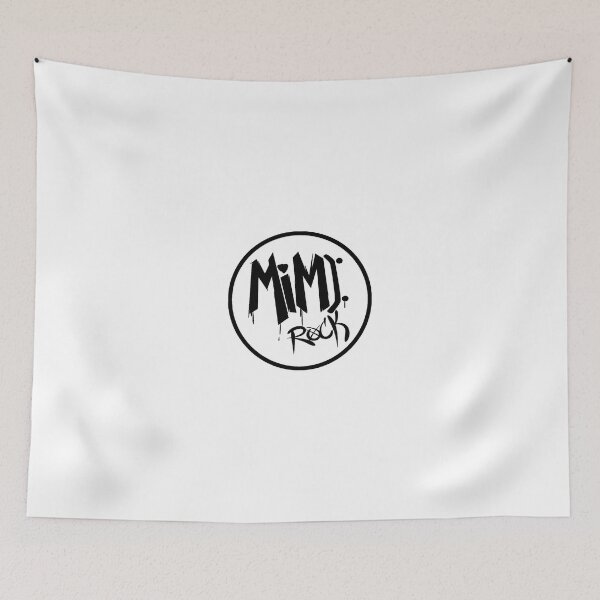 Item preview, Mimi Rock Black Logo designed and sold by mimirocker.