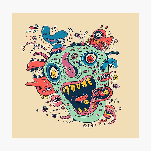 Item preview, Monster Mash designed and sold by Ipek Morel.