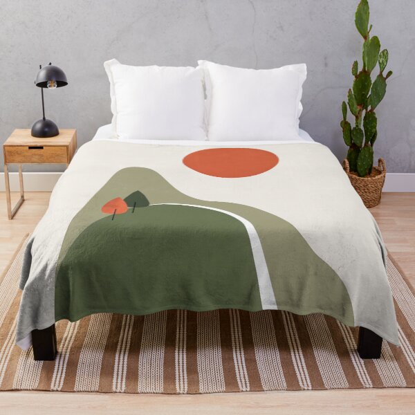 Item preview, A Minimalist Mountain Sunrise designed and sold by unimuse.