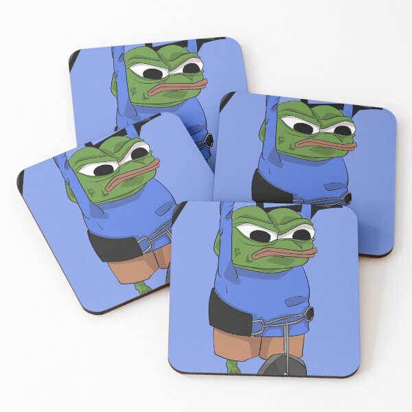 Item preview, Funny gym pepe designed and sold by A_fishhh.