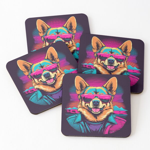 Item preview, Canine glasses the bridge connecting your furry friend's vision to style, crossing the rivers of fashion with elegance and boldness designed and sold by Pulsant  Paintings.