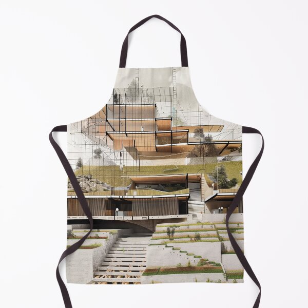Item preview, architectural drawing  designed and sold by PricklyPeanut.