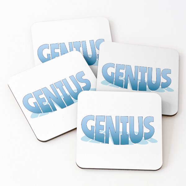 Item preview, Genius - Fun Confident Message designed and sold by Harlake.
