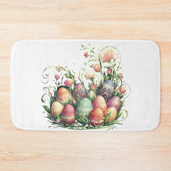 Item preview, Springtime Eggs Easter Flower designed and sold by Quirky Shirts.