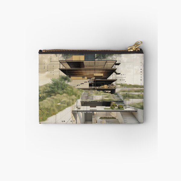 Item preview, architectural drawing  designed and sold by PricklyPeanut.