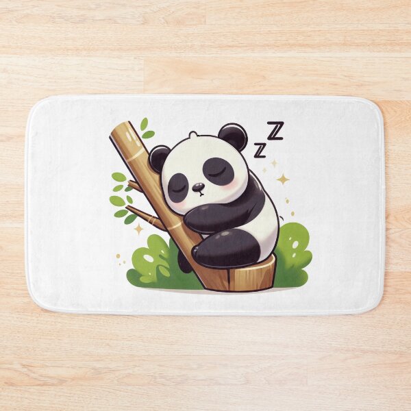 Item preview, Cartoon panda sleeping on tree. designed and sold by MzulhilmiZam.