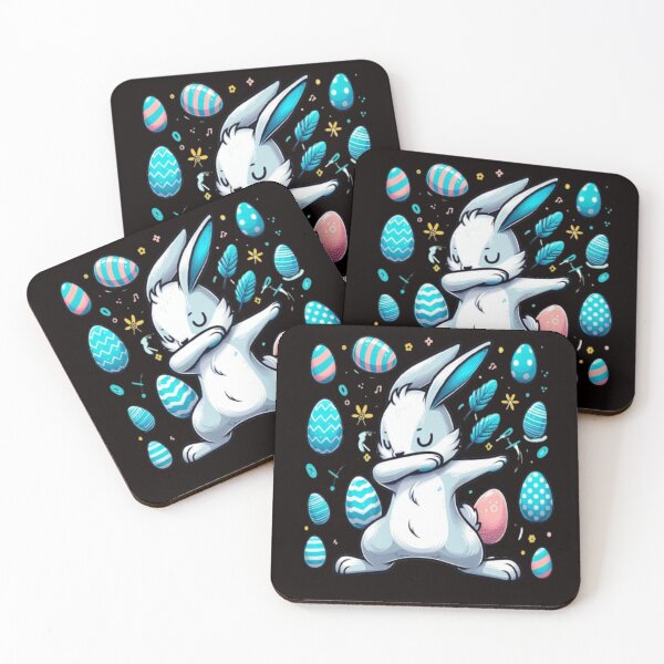 Item preview, Dabbing Rabbit Easter Day Eggs Dab Boys Girls Kid gift bunny designed and sold by H-ALPHA.