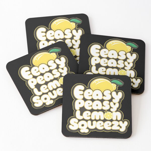 Item preview, Easy Peasy Lemon Squeezy designed and sold by Echonn.