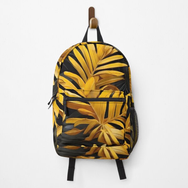 Item preview, Golden Palm Leaves Patterns: Sunny Tropical Elegance designed and sold by AYACHI90.