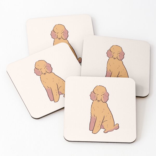 Item preview, Cute poodle drawing  designed and sold by Mayarart.