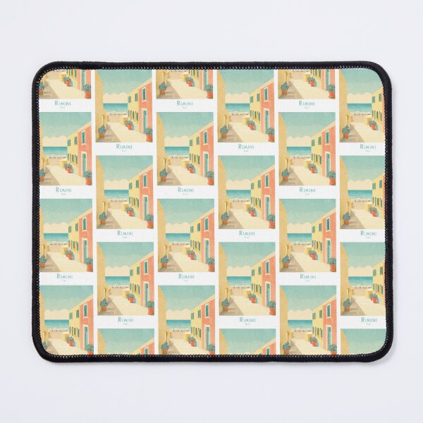 Item preview, Retro Vintage Travel Poster - Relaxed Rimini, Italy on the Mediterranean designed and sold by pod24.