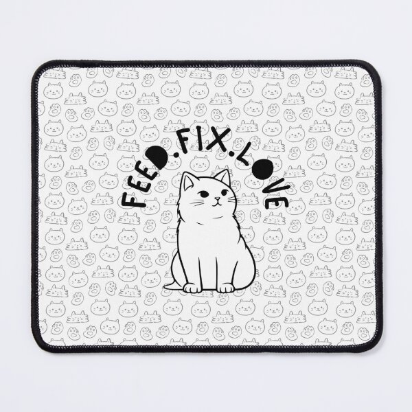 Item preview, Feed Fix Love Cats designed and sold by shopfindingbeni.