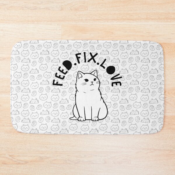 Item preview, Feed Fix Love Cats designed and sold by shopfindingbeni.