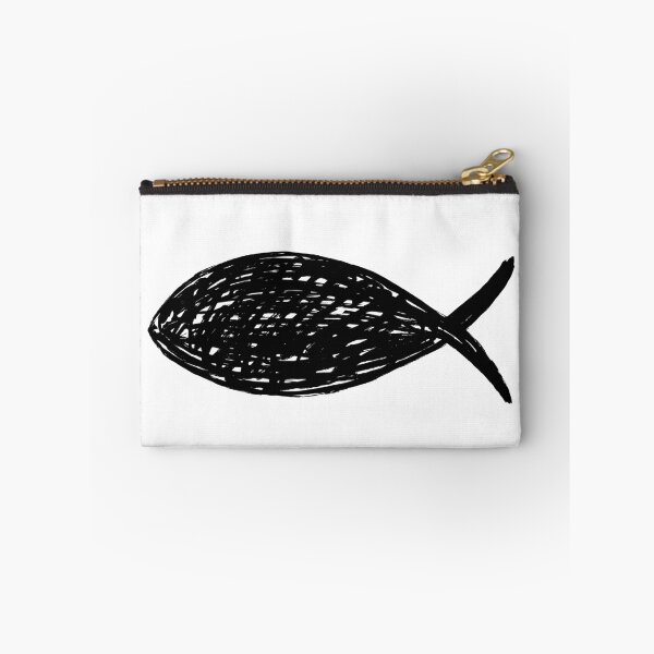 Item preview, Black Christian fish designed and sold by EternalRock.