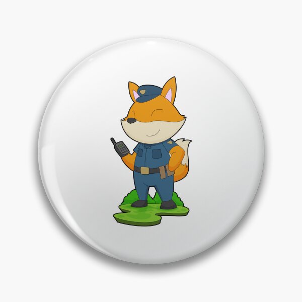 Item preview, Fox Cop Microphone Police designed and sold by Snabdesign84.
