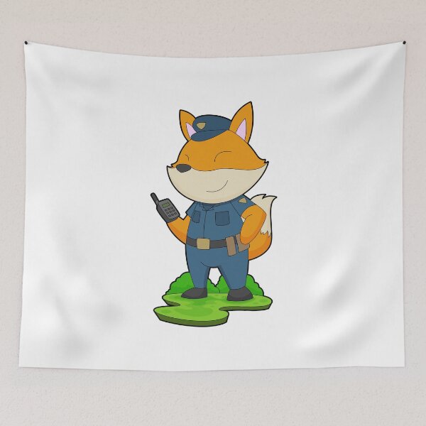 Item preview, Fox Cop Microphone Police designed and sold by Snabdesign84.
