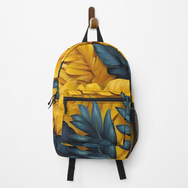 Item preview, Vibrant Yellow Palm Patterns: Elevate Your Space with Tropical Elegance designed and sold by AYACHI90.