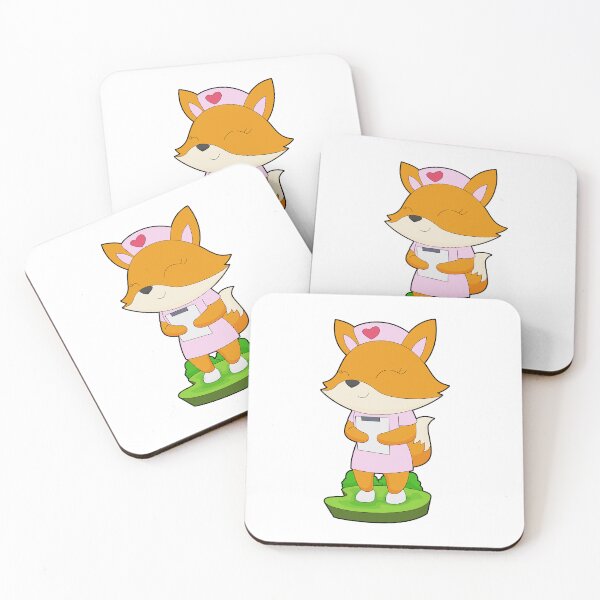 Item preview, Fox Nurse Notepad designed and sold by Snabdesign84.