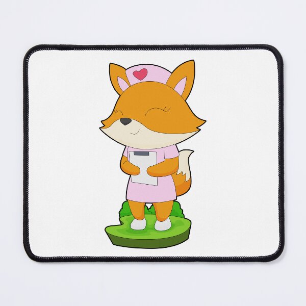 Item preview, Fox Nurse Notepad designed and sold by Snabdesign84.