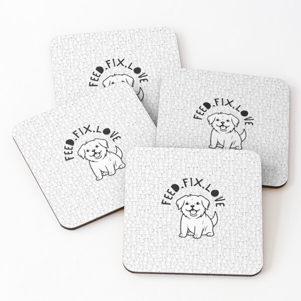 Artikelvorschau, Feed Fix Love Dogs entworfen und verkauft von shopfindingbeni.