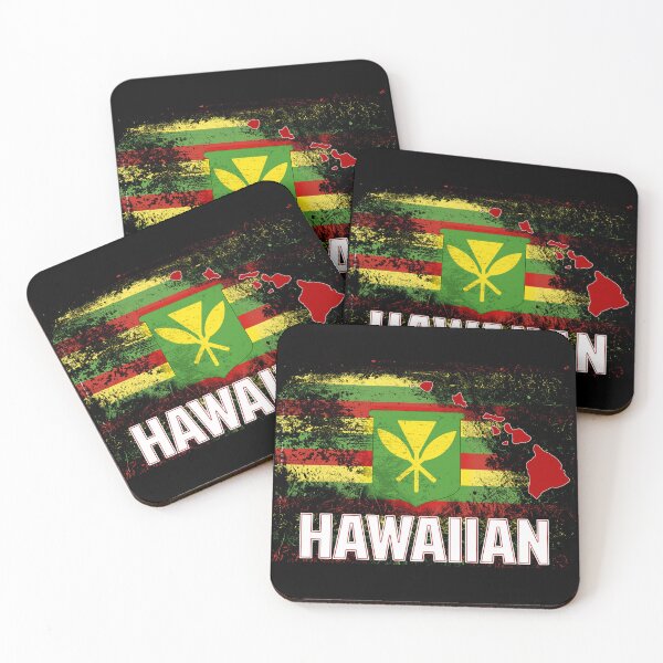 Item preview, Hawaii, Hawaiian flag and islands designed and sold by J Uila.