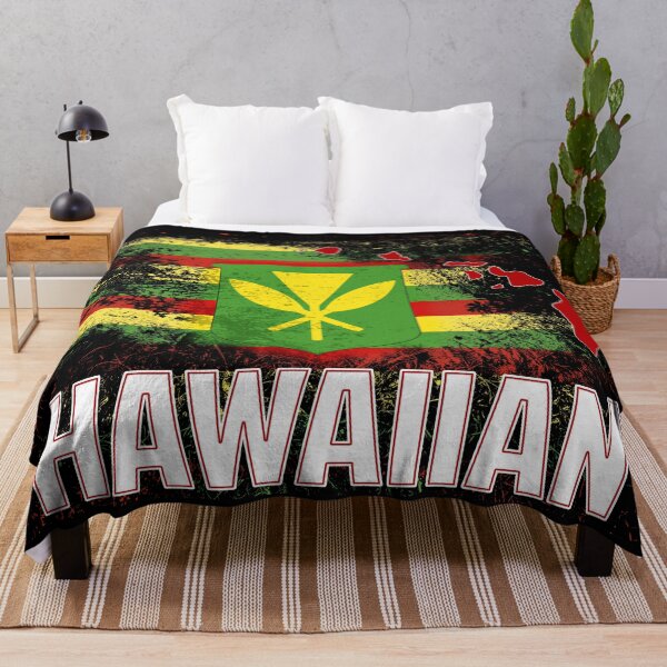 Item preview, Hawaii, Hawaiian flag and islands designed and sold by J Uila.