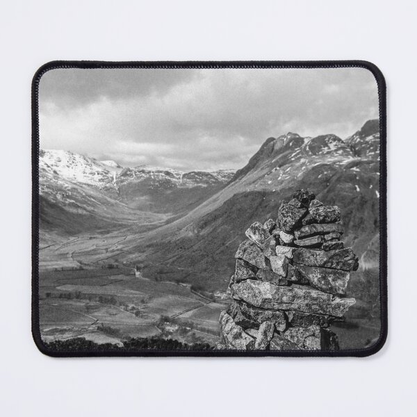 Item preview, Cairn Overlooking the Langdale Valley - BW designed and sold by Brian Shaw.