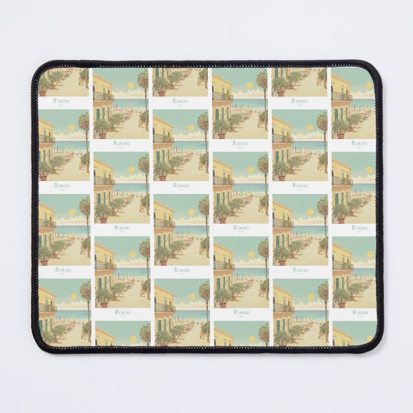 Item preview, Vintage Rimini – Retro travel poster in a minimalist style designed and sold by pod24.