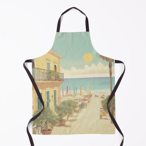 Item preview, Vintage Rimini – Retro travel poster in a minimalist style designed and sold by pod24.