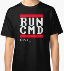 RUN CMD - tshirts and items for computer people Classic T-Shirt