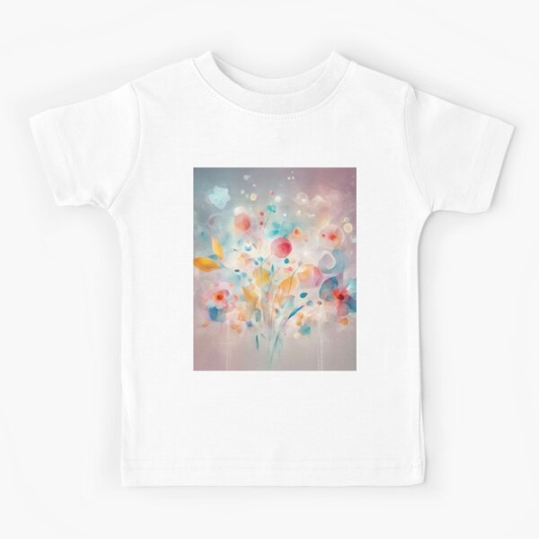Bright colourful flowers Kids T-Shirt
