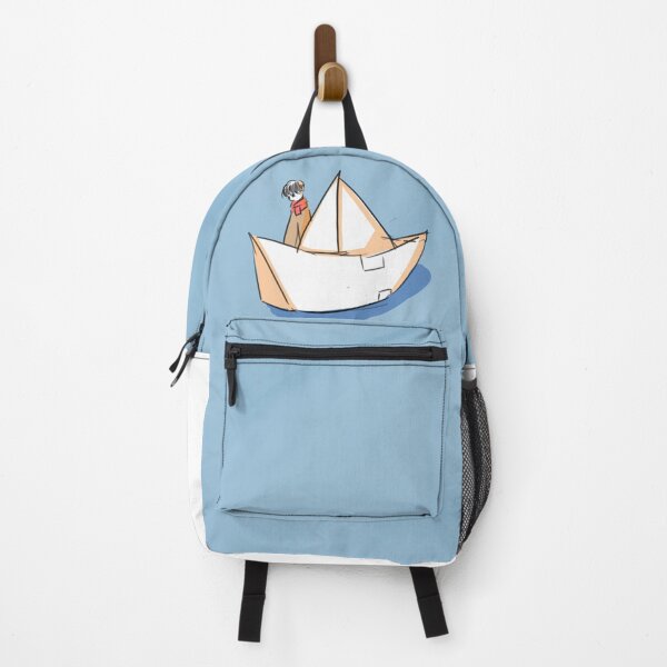 Item preview, a lonely boat on top of an endless ocean designed and sold by A_fishhh.