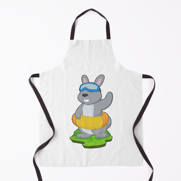 Item preview, Rabbit Swimming Lifebuoy designed and sold by Snabdesign84.