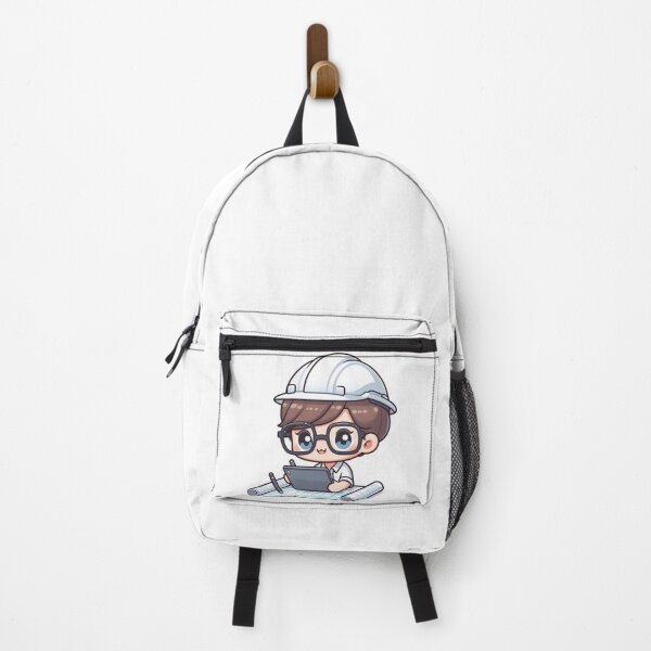 Item preview, Kawaii Architect With Blueprint Glasses designed and sold by CanvasCutie.