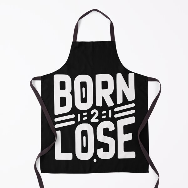 Item preview, Born 2 lose bold text designed and sold by Dying2win.
