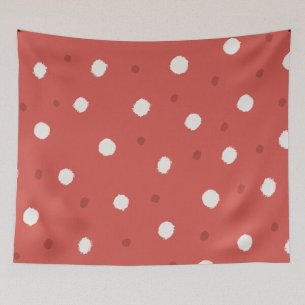 Item preview, Matchstick Mouse - Winter Berry Polka-dot designed and sold by morganobrienart.