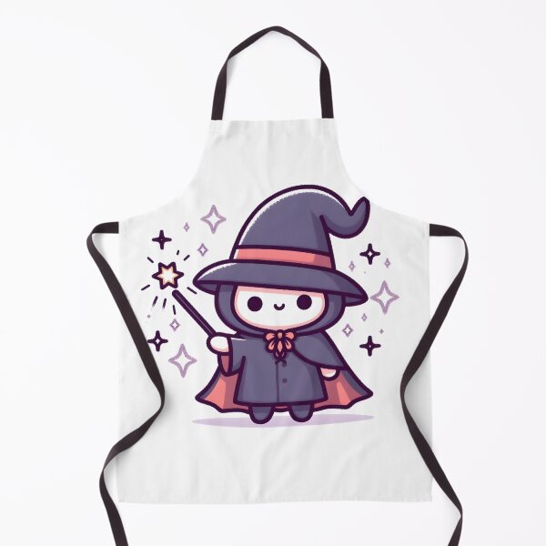 Item preview, Kawaii Magician With Mysterious Cloak designed and sold by CanvasCutie.