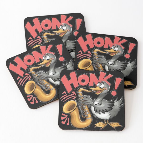 Item preview, HONK! - funny musical cartoon goose designed and sold by Kashear.