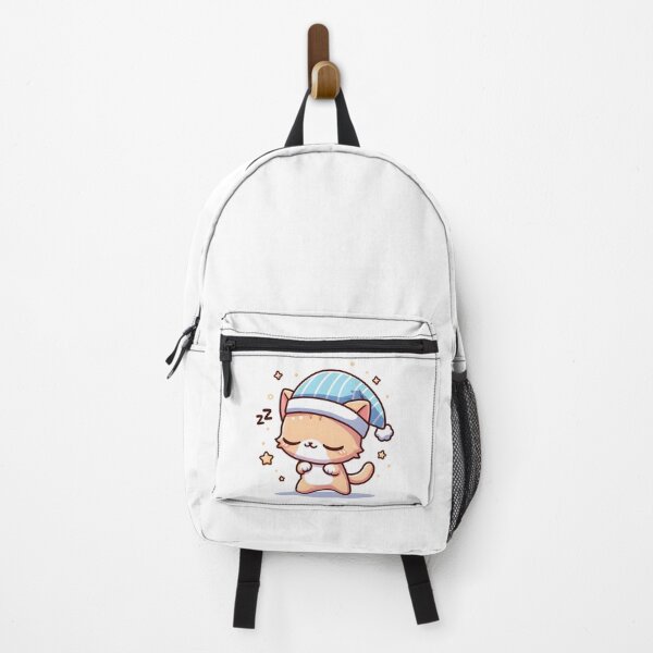 Item preview, Kawaii Kitten With Nightcap designed and sold by CanvasCutie.