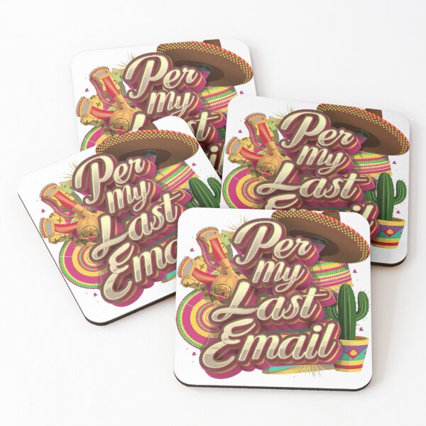 Item preview, PER MY LAST EMAIL T-SHIRT/HOODY/PHONE CASE designed and sold by justforyou2024.