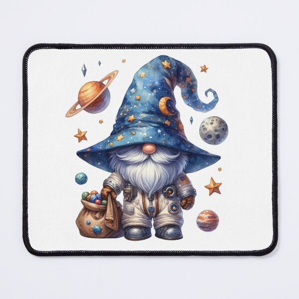 Item preview, Cute Astronaut Gnome and Space designed and sold by Magnuna.