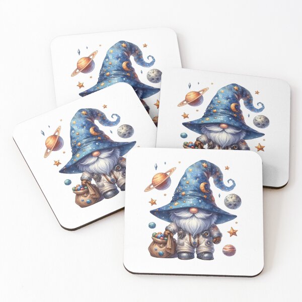 Item preview, Cute Astronaut Gnome and Space designed and sold by Magnuna.