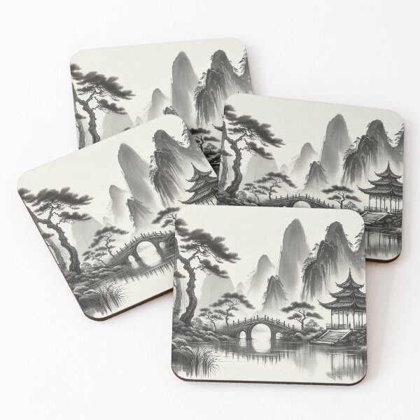 Item preview, Serene Pagoda Passage designed and sold by Cerberus-Art.