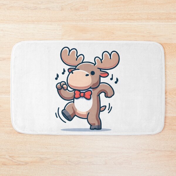 Item preview, Kawaii Moose With Bow Tie designed and sold by CanvasCutie.