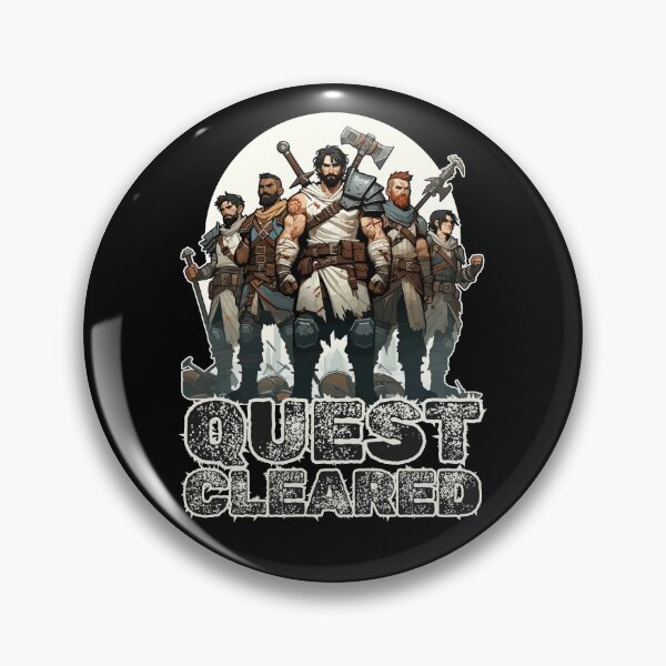 Item preview, Quest Cleared designed and sold by ParenthoodPuns.
