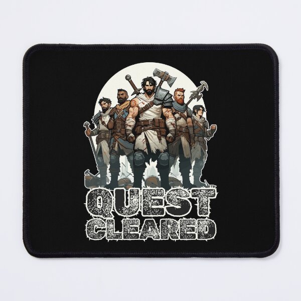 Item preview, Quest Cleared designed and sold by ParenthoodPuns.