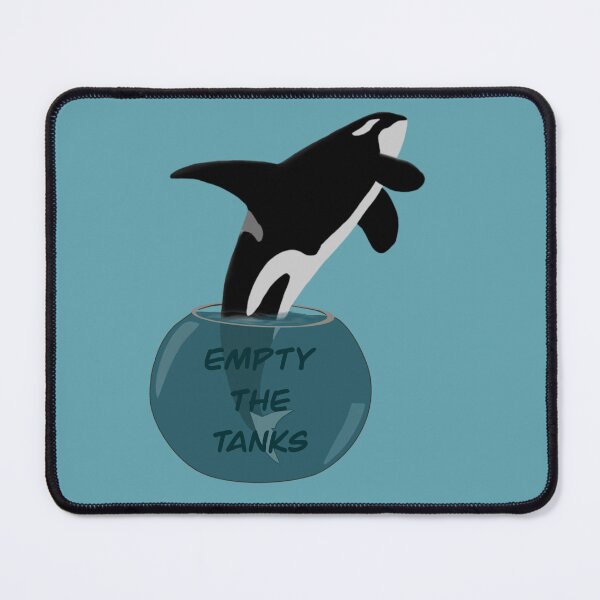 Item preview, Orca Fishbowl Empty the Tanks designed and sold by katoocreations.