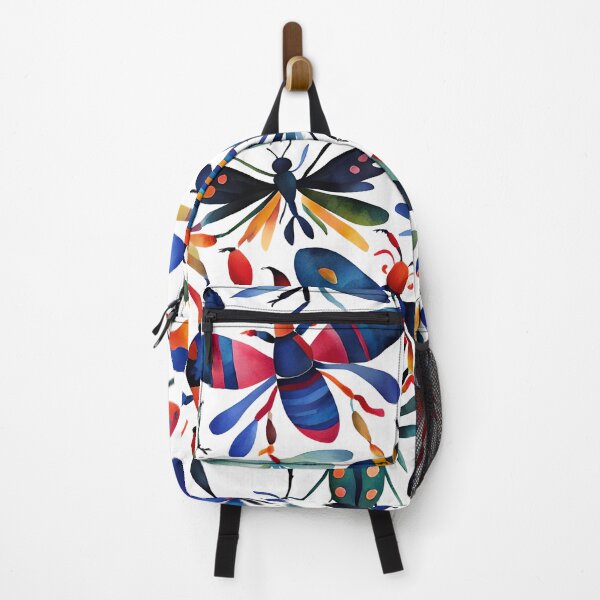 Item preview, Colorful Bugs Otomi Watercolor Art designed and sold by Manitarka.